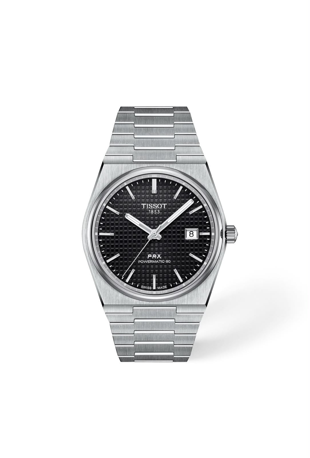 Tissot PRX Powermatic 80 40 mm Siyah Kadran Erkek Kol Saati