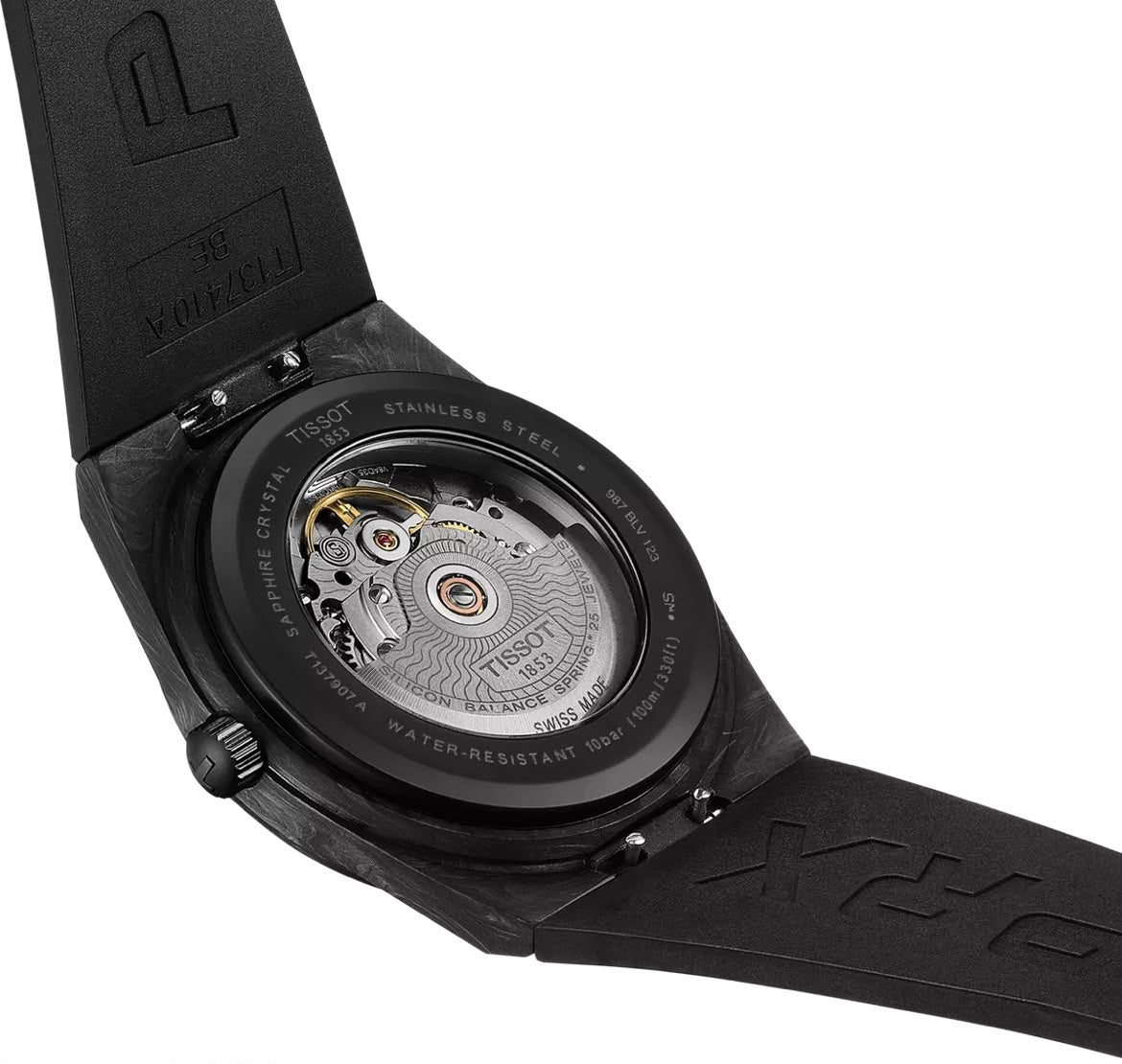 Tissot PRX Powermatic 80 Forged Carbon 40 mm Erkek Kol Saati