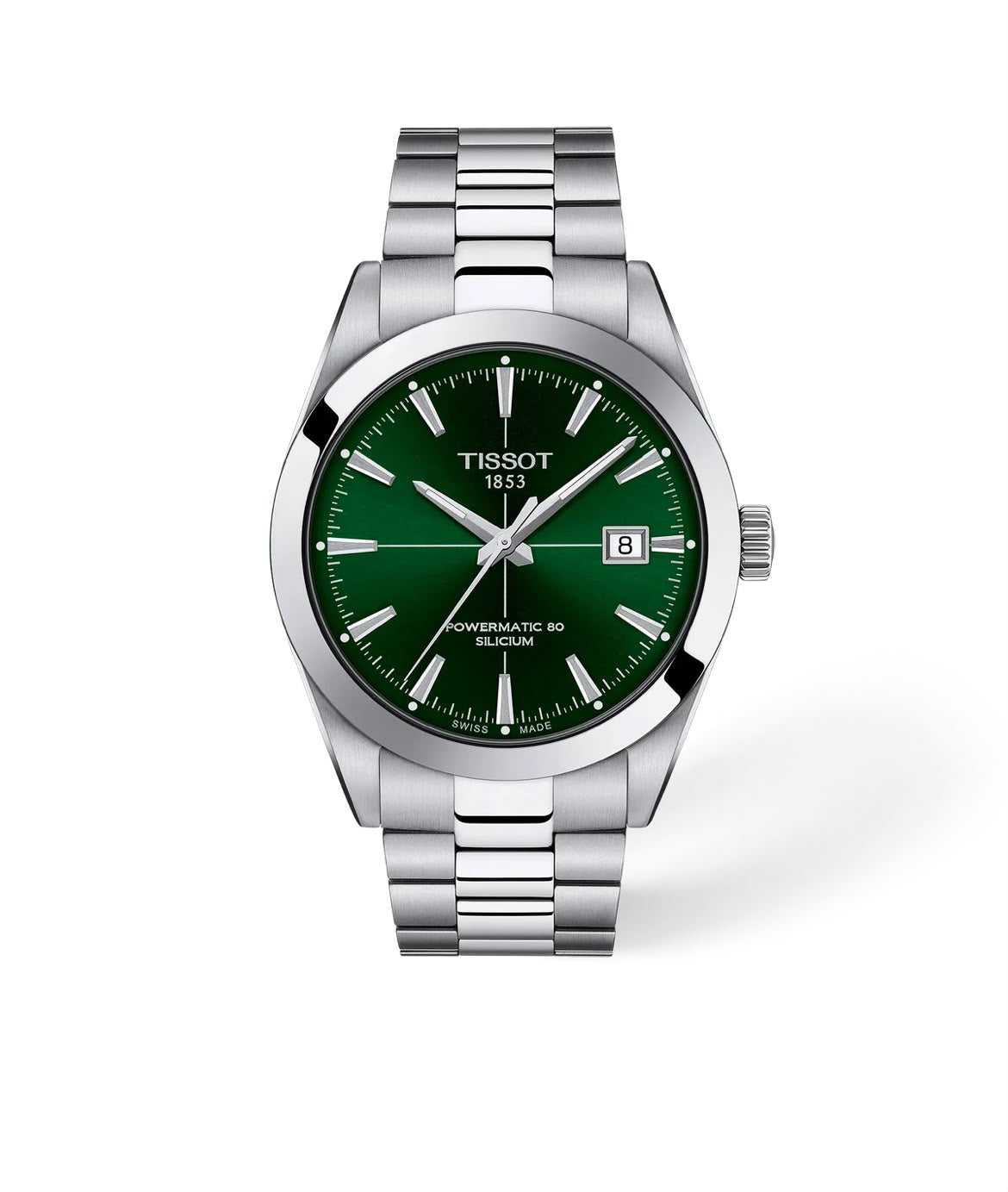 Tissot Gentleman Powermatic 80 Silicium 40 mm Yeşil Kadran Erkek Kol Saati