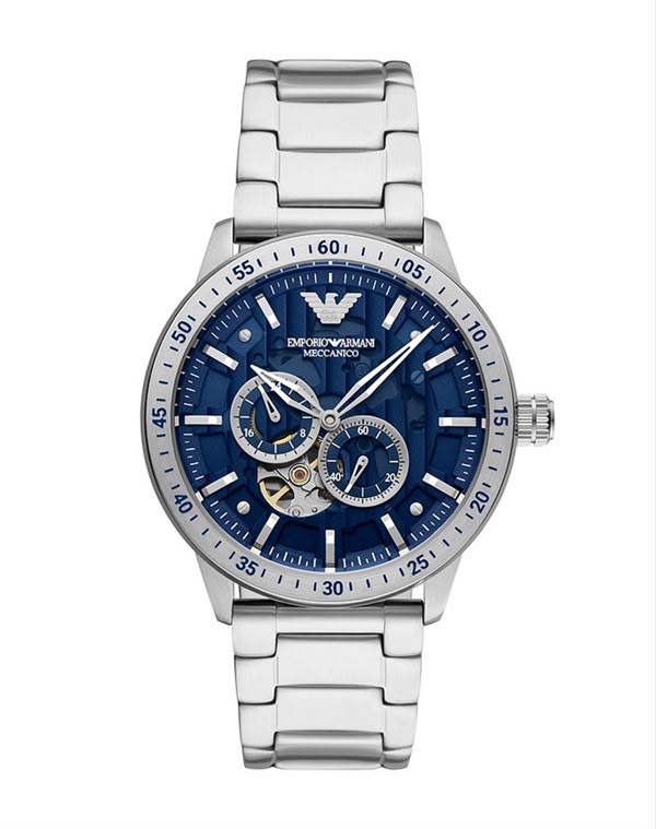 Emporio Armani AR60052 Meccanico Otomatik Open Heart 43 mm Erkek Kol Saati