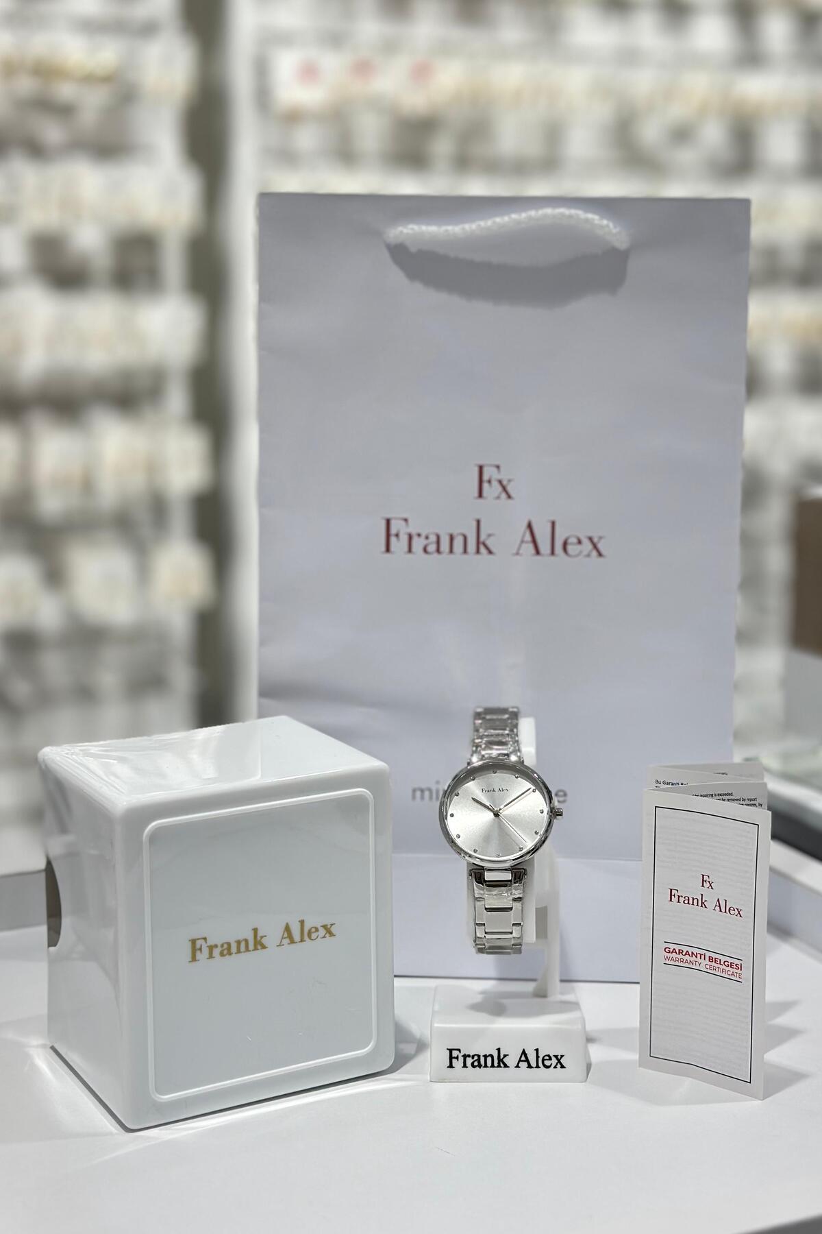 Frank Alex Çelik Kordon Su Geçirmez Garantili Kadın Kol Saati (01.02.2026)