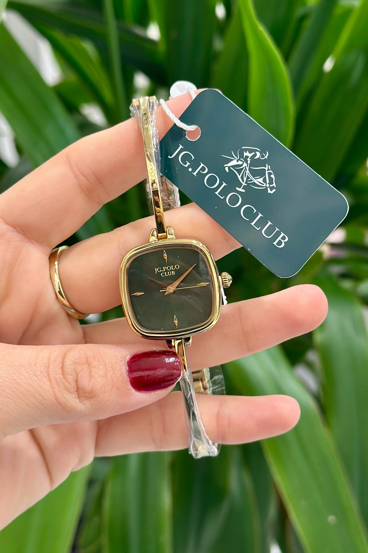 J.G. Polo Club Orijinal Çelik Kasa Çelik Kordon Su Geçirmez 2 Yıl Garantili Kadın Kol Saati (JPC.0126S04836M)