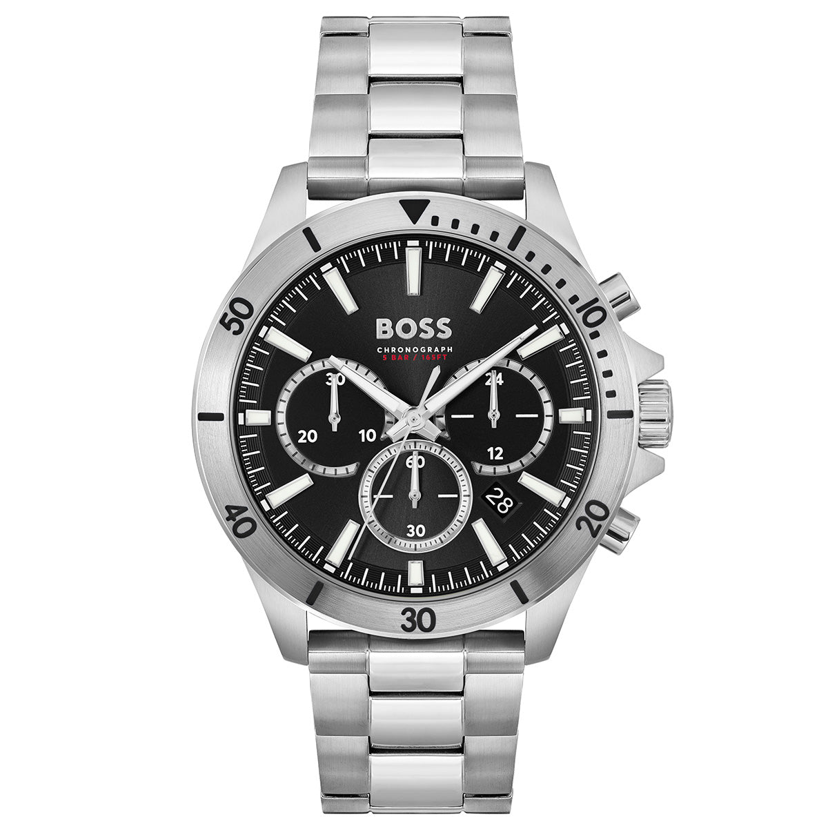 Boss 45 mm Siyah Kadran Erkek Kol Saati (HB1514057)