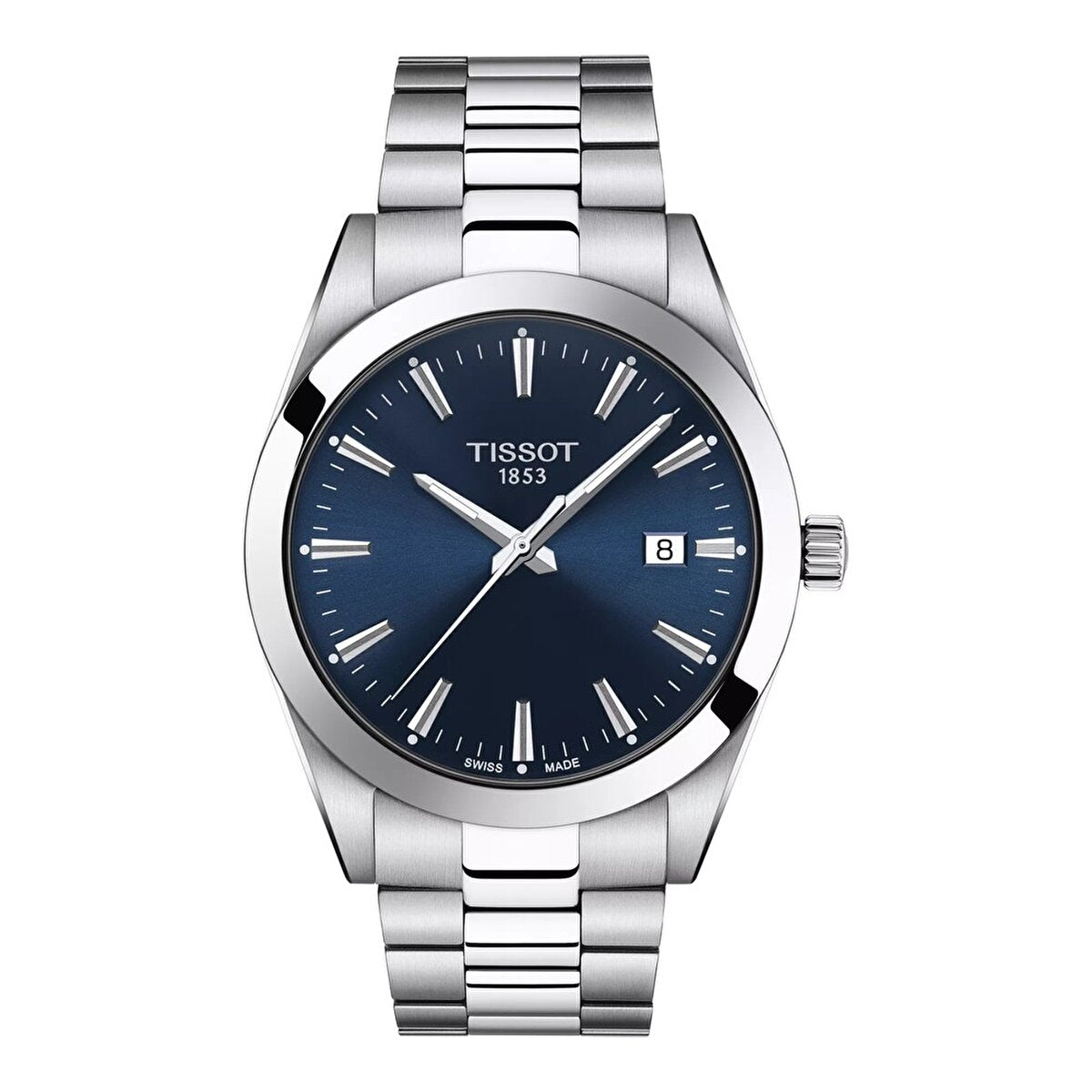 Tissot Gentleman 40 mm Mavi Kadran Erkek Kol Saati (T127.410.11.041.00)