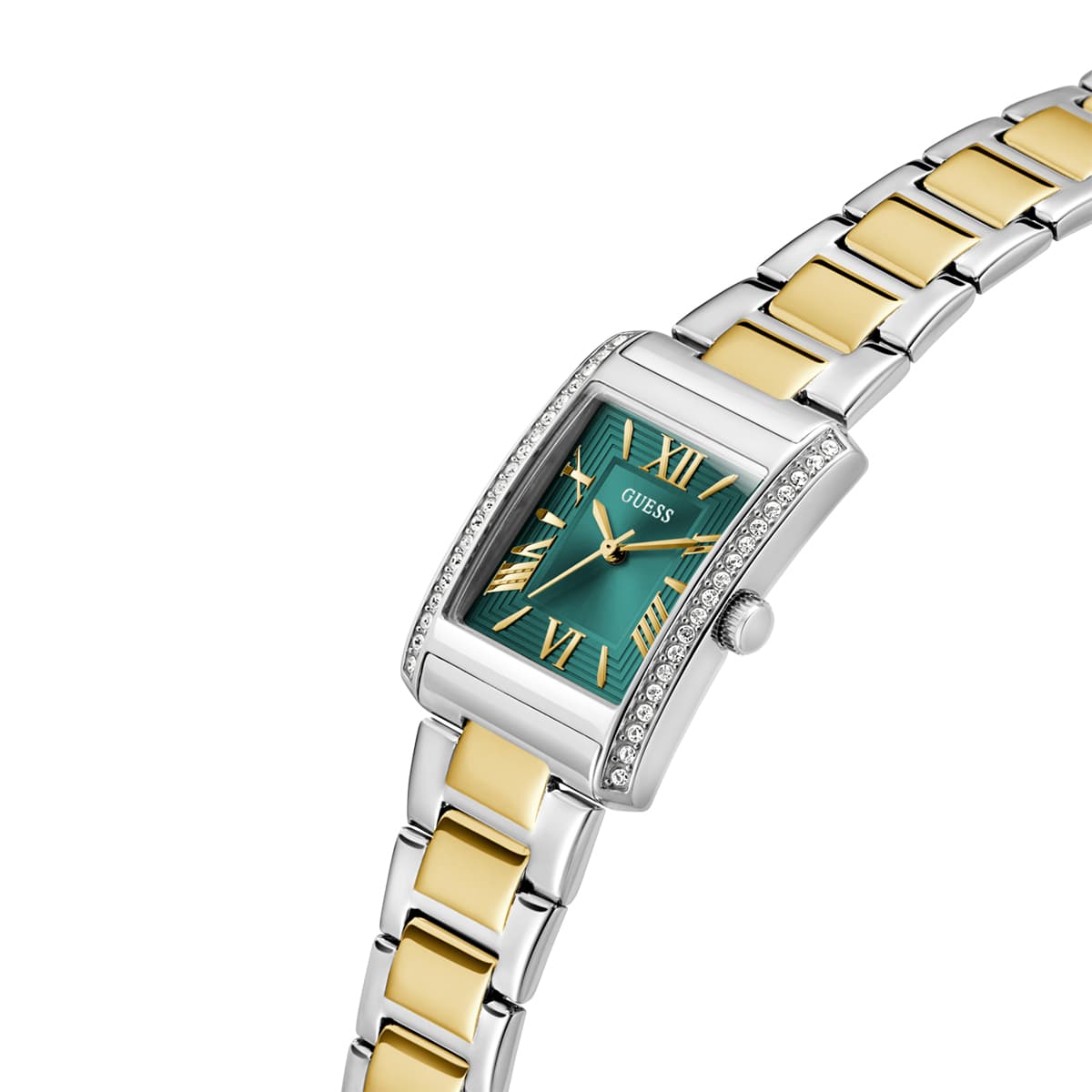 Guess 27 x 29.5 mm Yeşil Kadran Kadın Kol Saati (GUGW0874L2)