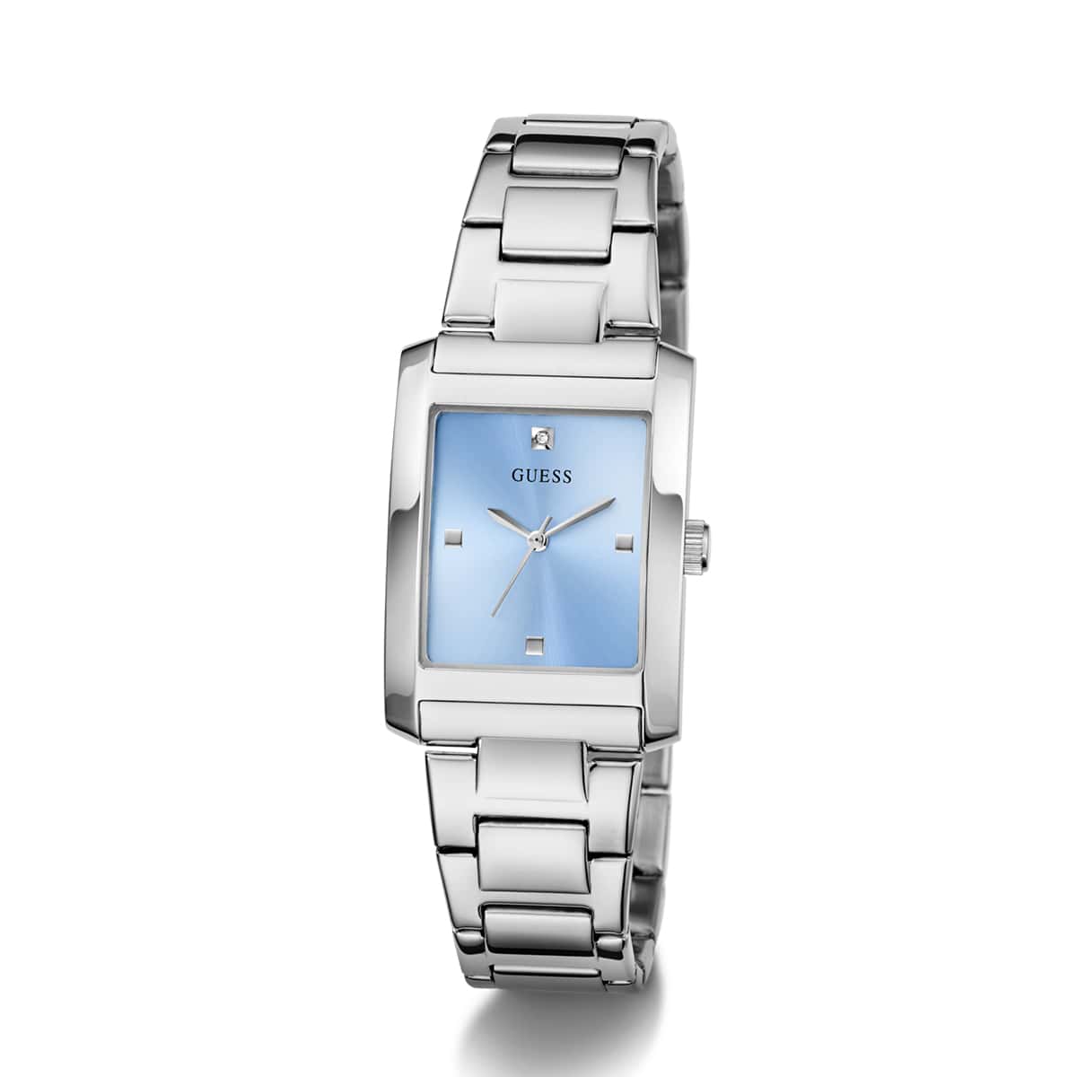 Guess 27 x 29.5 mm Mavi Kadran Kadın Kol Saati (GUGW0876L1)